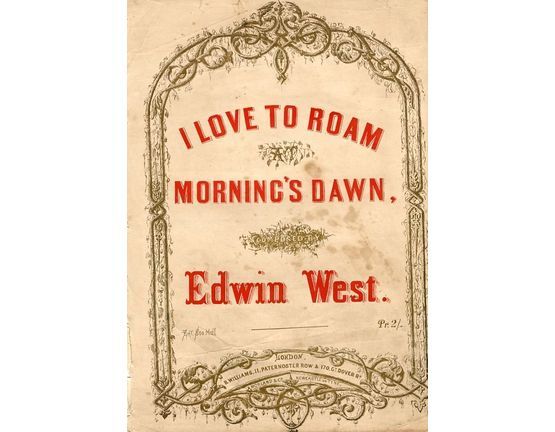 8091 | I love to roam at Morning's Dawn - Song