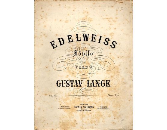 8158 | Edelweiss - Idylle for Piano