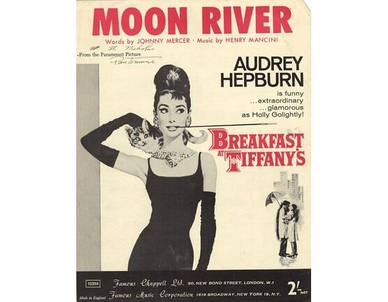 8167 | Moon River - Audrey Hepburn - Breakfast at Tiffanys