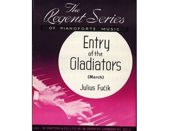 8190 | Entry of the Gladiators (March) - For Piano
