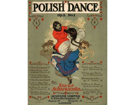8238 | Polish Dance - Op. 3 - No. 1 - Piano Solo Original