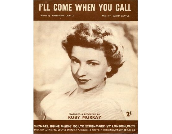8244 | I'll Come When You Call - Ruby Marray, Janie Marden