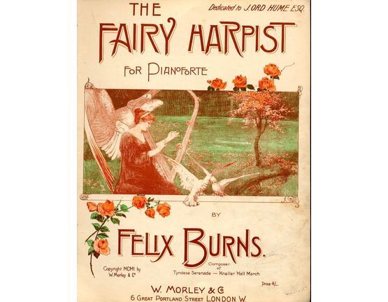 8266 | The Fairy Harpist - For Pianoforte - Dedicated to J. Ord Hume Esq.