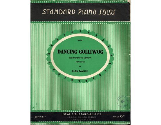 8311 | Dancing Golliwog - Characteristic Novelty for Piano - Standard Piano Solos Series No. 60