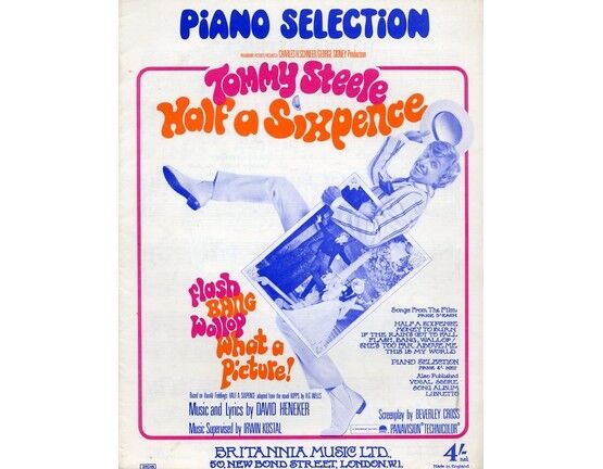 8464 | Half A Sixpence - Piano Selection - Tommy Steele