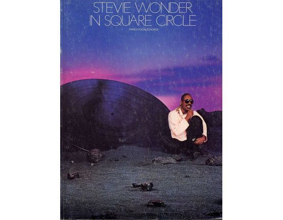 8476 | In Square Circle - Stevie Wonder - For Piano and Vocal with Chord Shapes
