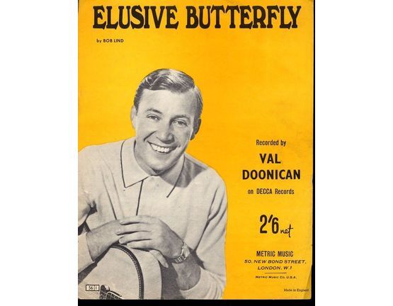8486 | Elusive Butterfly - As performed by Val Doonican