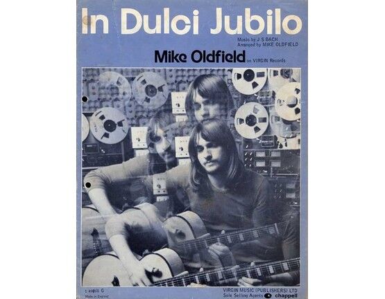 8517 | Bach - In Dulci Jubilo - For Piano - Featuring Mike Oldfield