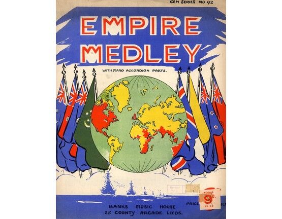 8538 | Empire Medley - With Piano Accordion Parts - Gem Series No. 92