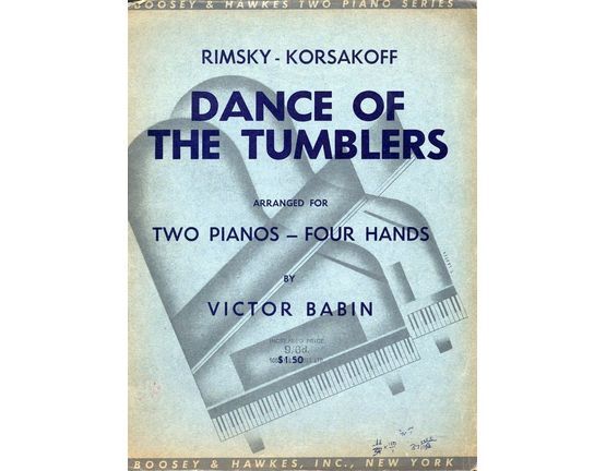 8559 | Dance of the Tumblers - Two Pianos, Four Hands - Boosey & Hawkes Two Piano Series Edition