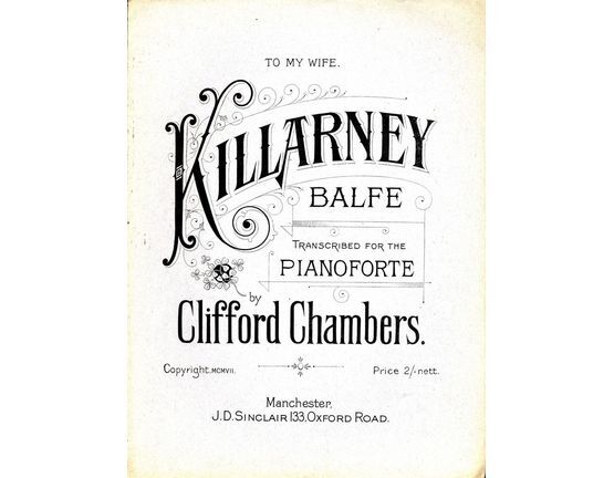 8657 | Killarney - Transcribed for the Pianoforte