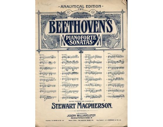 8677 | Beethoven - Sonata in G major - Op. 49, No. 2 - Analytical Edition - No. 20 from Beethoven Pianoforte Sonatas series