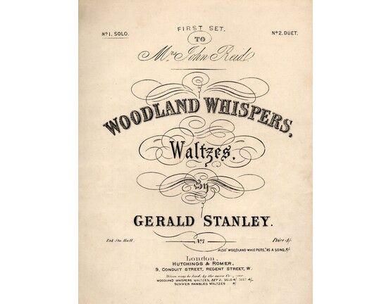 8705 | Woodland Whispers - For Piano Solo