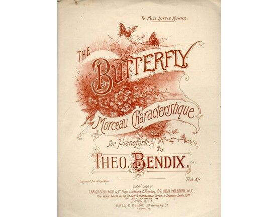 8868 | The Butterfly - Morceau Characteristique