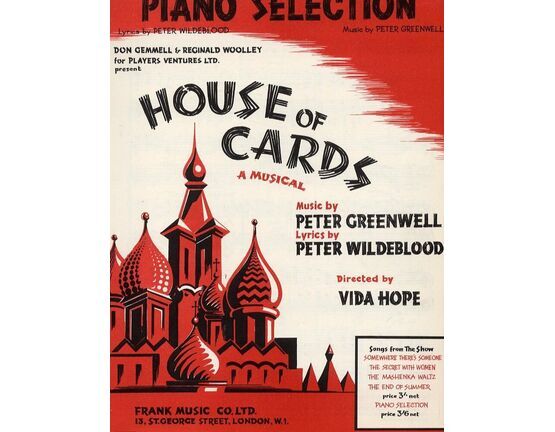 8875 | Piano Selection - From The Musical "House of Cards"