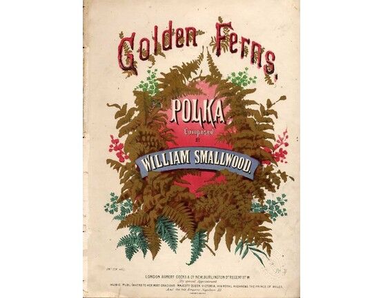 8890 | Golden Ferns Ploka - Composed by William Smallwood - For Piano