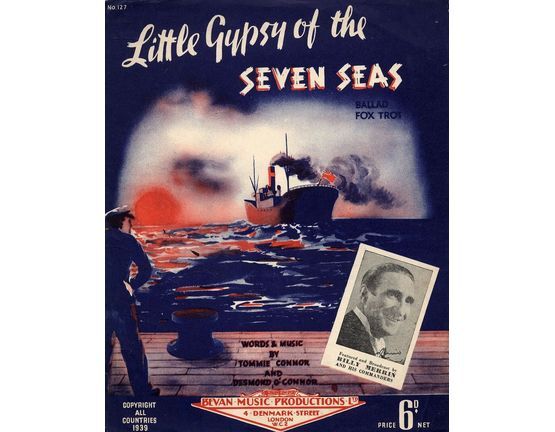 8926 | Little Gypsy of the Seven Seas - Ballad Fox-Trot - Song Featured and Broadcast by Billy Merrin and His Commanders