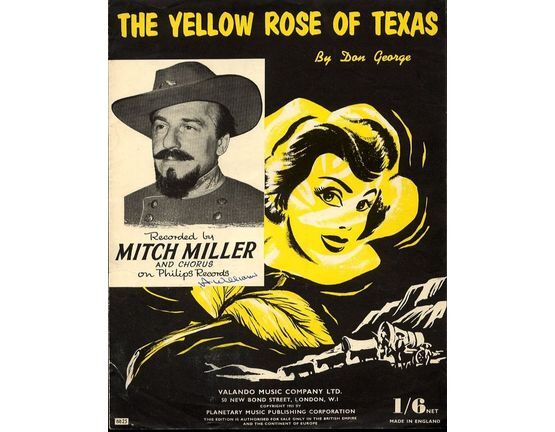 8985 | The Yellow Rose of Texas - Song - Featuring Mitch Miller