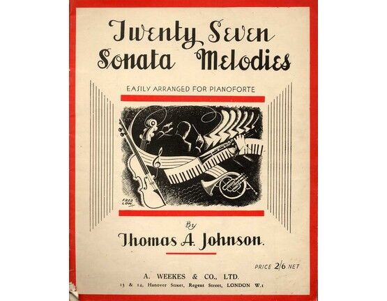 9024 | Twenty Seven Sonata Melodies - Easily arranged for the Pianoforte