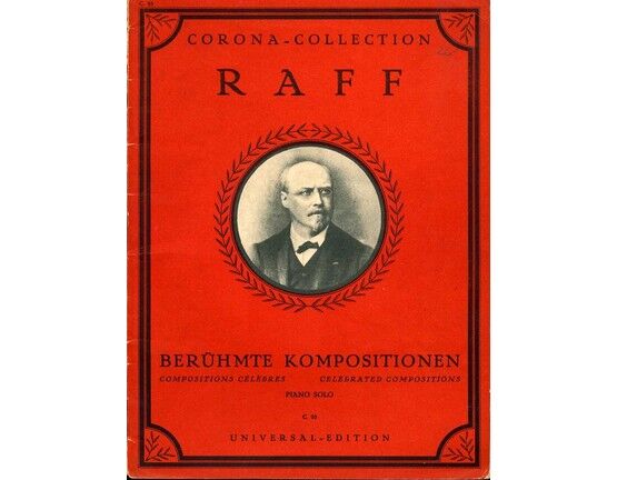 9157 | Raff - Celebrated Compositions - Piano Solo - Corona Collection No. 95 (Universal Edition)
