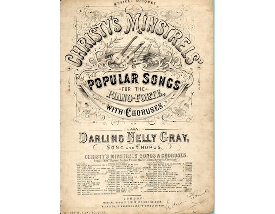 9384 | Darling Nelly Gray - Song and Chorus