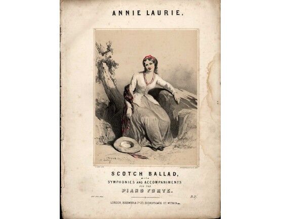 9486 | Annie Laurie - Scotch Ballard with Symphonies and Accompaniments for the Piano Forte