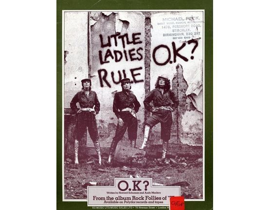 9591 | O K. Little Ladies Rule