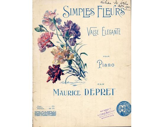 9657 | Simples Fleurs - Valse Elegante pour Piano
