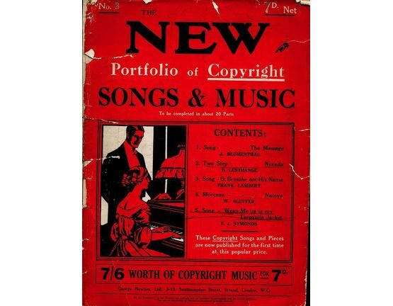 9715 | The New Portfolio of Copyright Songs and Music - No. 3