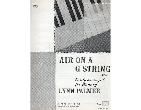 9740 | Bach - Air on a G String for piano