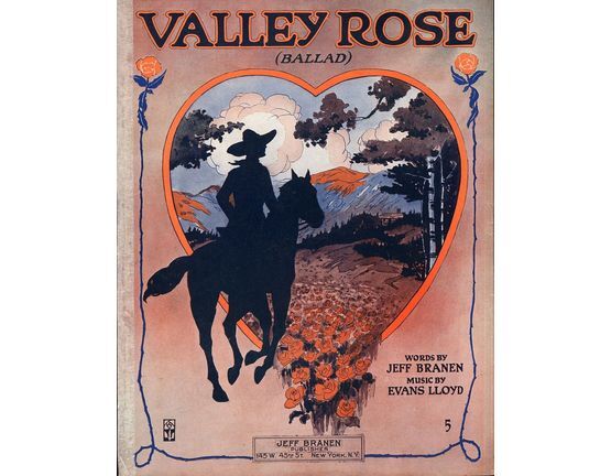 9752 | Valley Rose (Ballad) - For Piano and Voice