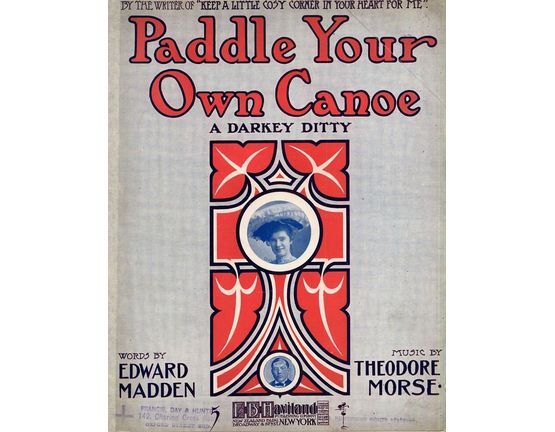 9753 | Paddle your own Canoe (A Darkey Ditty) - For Piano and Voice