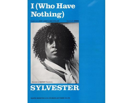 9755 | I (Who have nothing) -  Sylvester