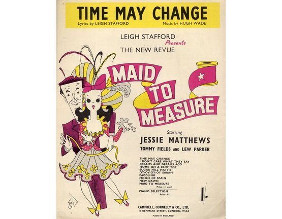 9791 | Time May Change - Song from "Maid to Measure" - Jessie Matthews