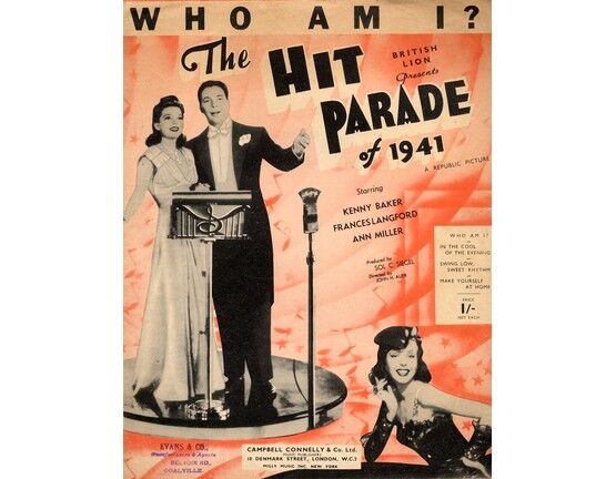9791 | Who Am I - From "The Hit Parade of 1941" - Featuring Kenny Baker, Frances Langford and Ann Miller