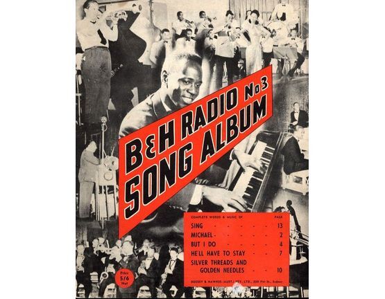 9949 | B & H Radio Song Album - No. 3 - For Piano and Voice