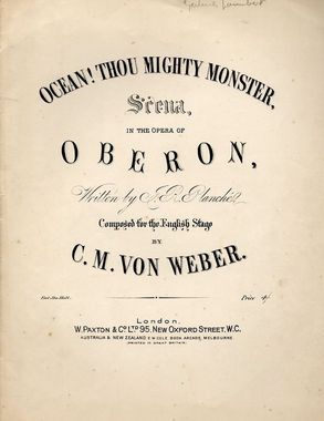 19th Century Songs Beginning With O