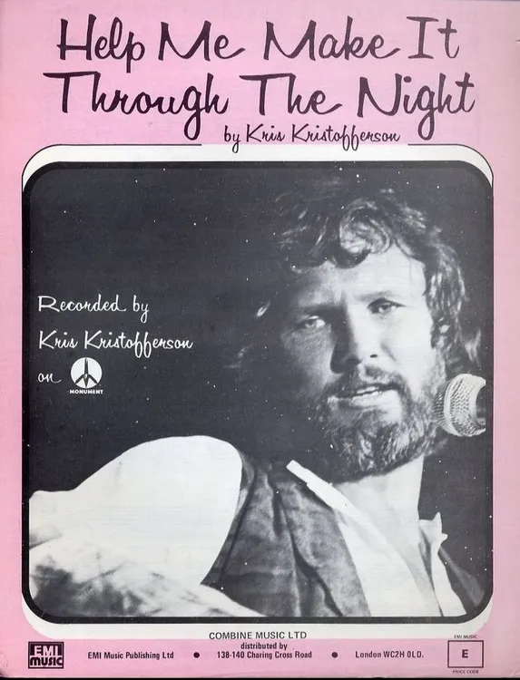 Help Me Make It Through The Night - Featuring Kris Kristofferson only £9.00
