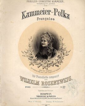 Kammeyer - Polka - For Piano - Featuring Fraulein Ernestine Kammeier