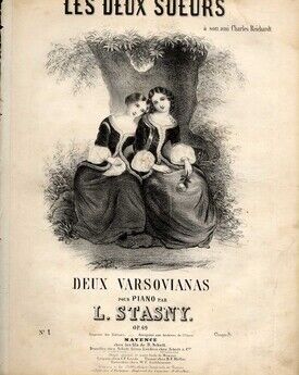 Les Deux Soeurs - For Piano by L. Stasny