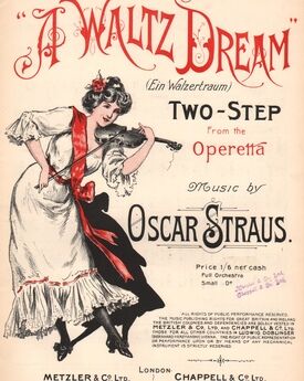 A Waltz Dream - Two-Step from the Operetta - Piano Solo