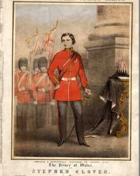 The Goldstream Guards March - Composed and Respectfully Inscribed to Colonel H.R.H. The Prince of Wales by Stephen Glover - For Piano
