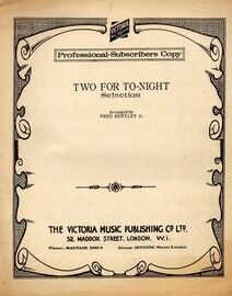 Two for Tonight, - Piano Selection - Professional Copy