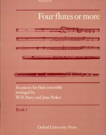 Four Flutes or More - Six Pieces for Flute Ensemble - Book 1