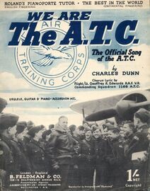 We Are The A.T.C. ( The Official Song of the A.T.C. ) - Ukulele - Guitar &amp; Piano Accordion