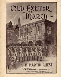 Old Exeter March, for piano