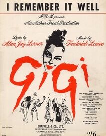 I Remember it Well - Song from Gigi