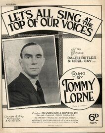 Let&#039;s all sing at the top of our voices - Song featuring Tommy Lorne