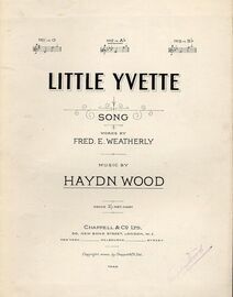 Little Yvette - Song in the key of A flat major for medium voice