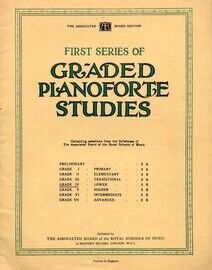 First Series of Graded Pianoforte Studies - Grade 4 lower